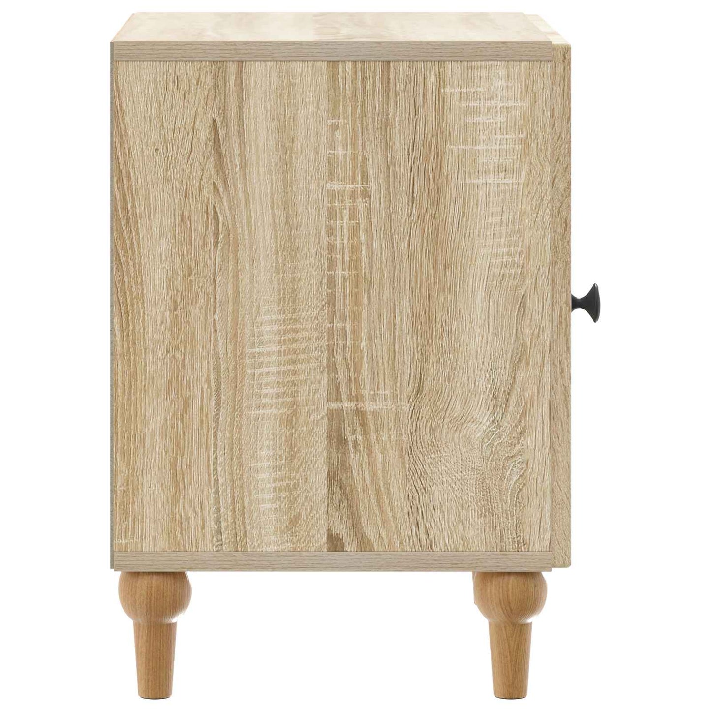 Nattbordskap 2 pcs Sonoma eik 43 x 34,5 x 50 cm Konstruert tre
