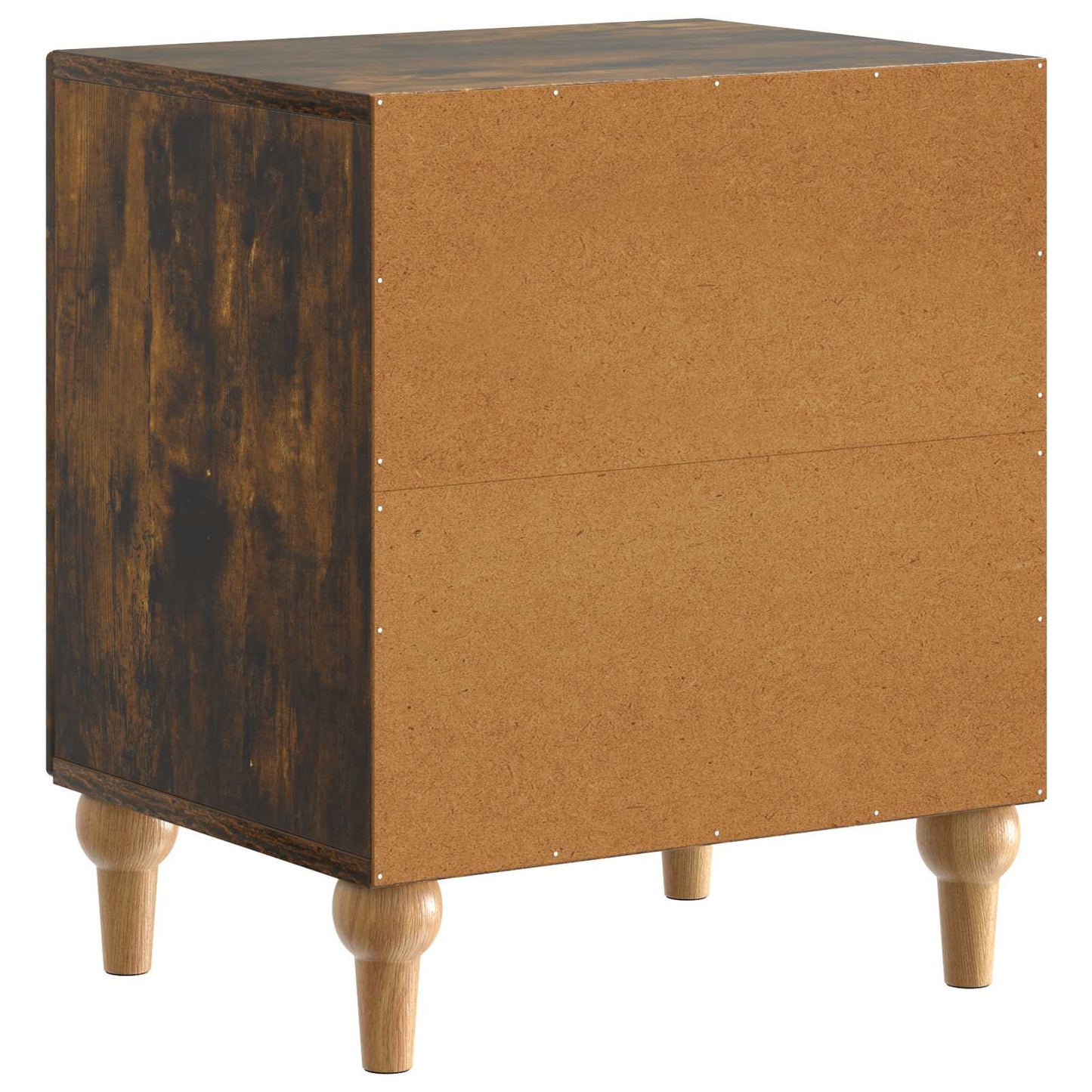 Nattbordskap Røkt Eik 43 x 34,5 x 50 cm Konstruert tre