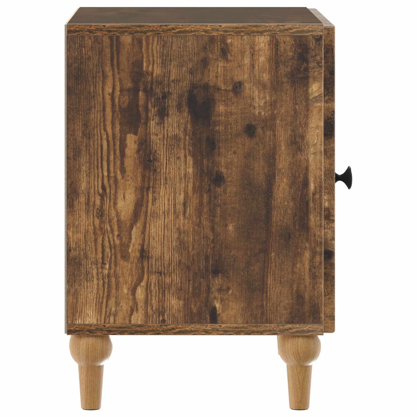 Nattbordskap Røkt Eik 43 x 34,5 x 50 cm Konstruert tre