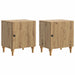 Nattbordskap 2 stk. Artisan eik 43 x 34,5 x 50 cm