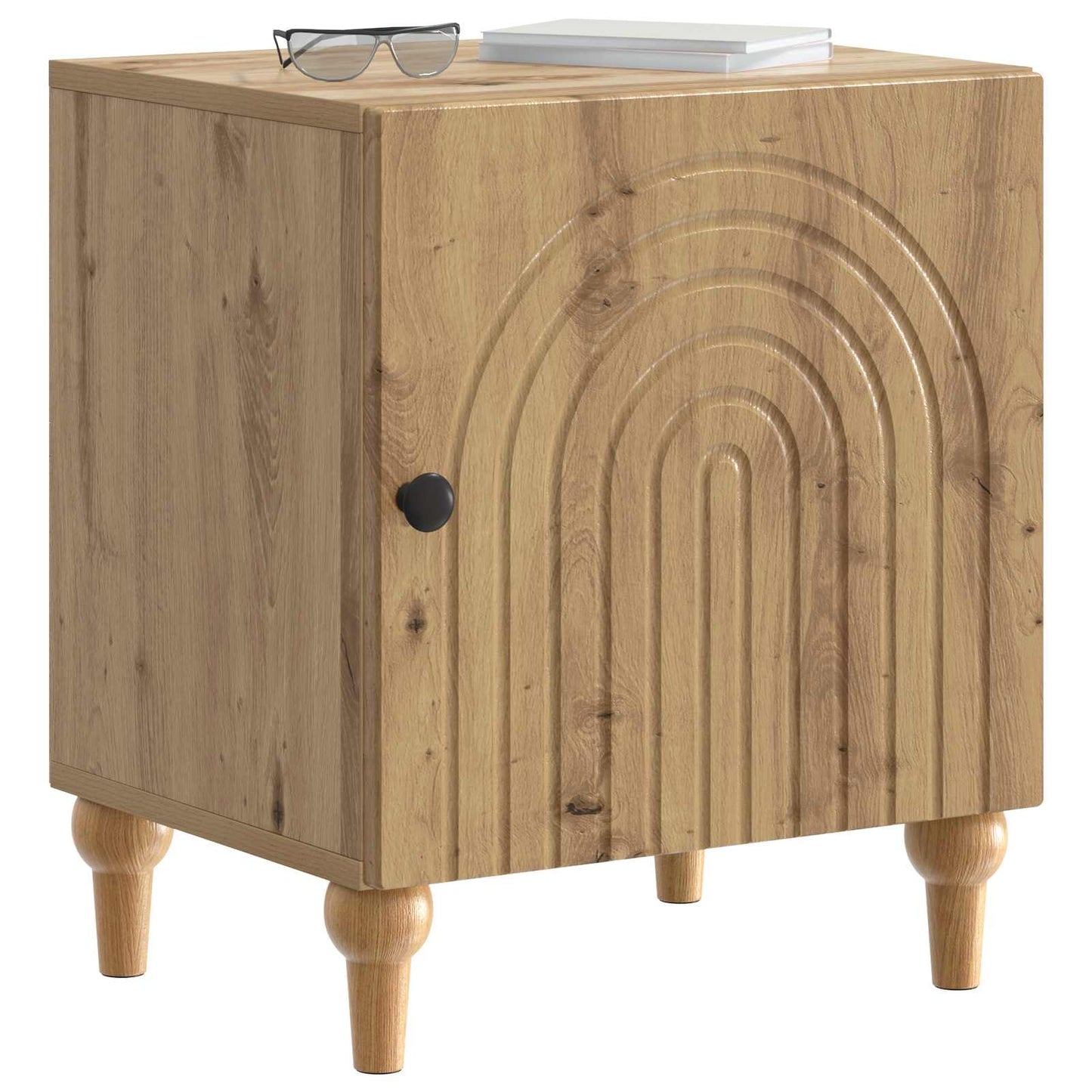 Nattbordskap 2 stk. Artisan eik 43 x 34,5 x 50 cm