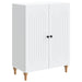Serviesskap Hvit 66 x 34,5 x 90 cm Konstruert tre