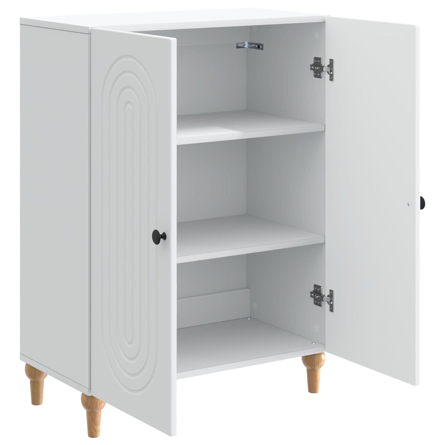 Serviesskap Hvit 66 x 34,5 x 90 cm Konstruert tre