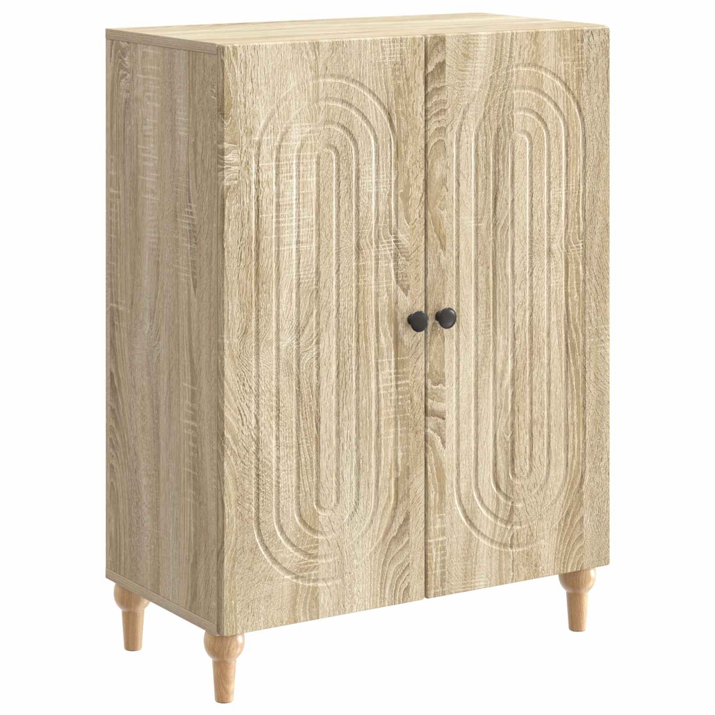 Serviesskap Sonoma eik 66 x 34,5 x 90 cm Konstruert tre