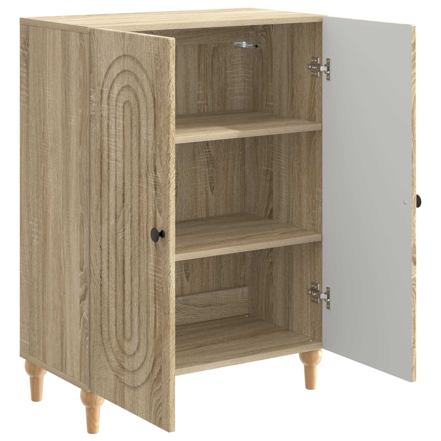 Serviesskap Sonoma eik 66 x 34,5 x 90 cm Konstruert tre