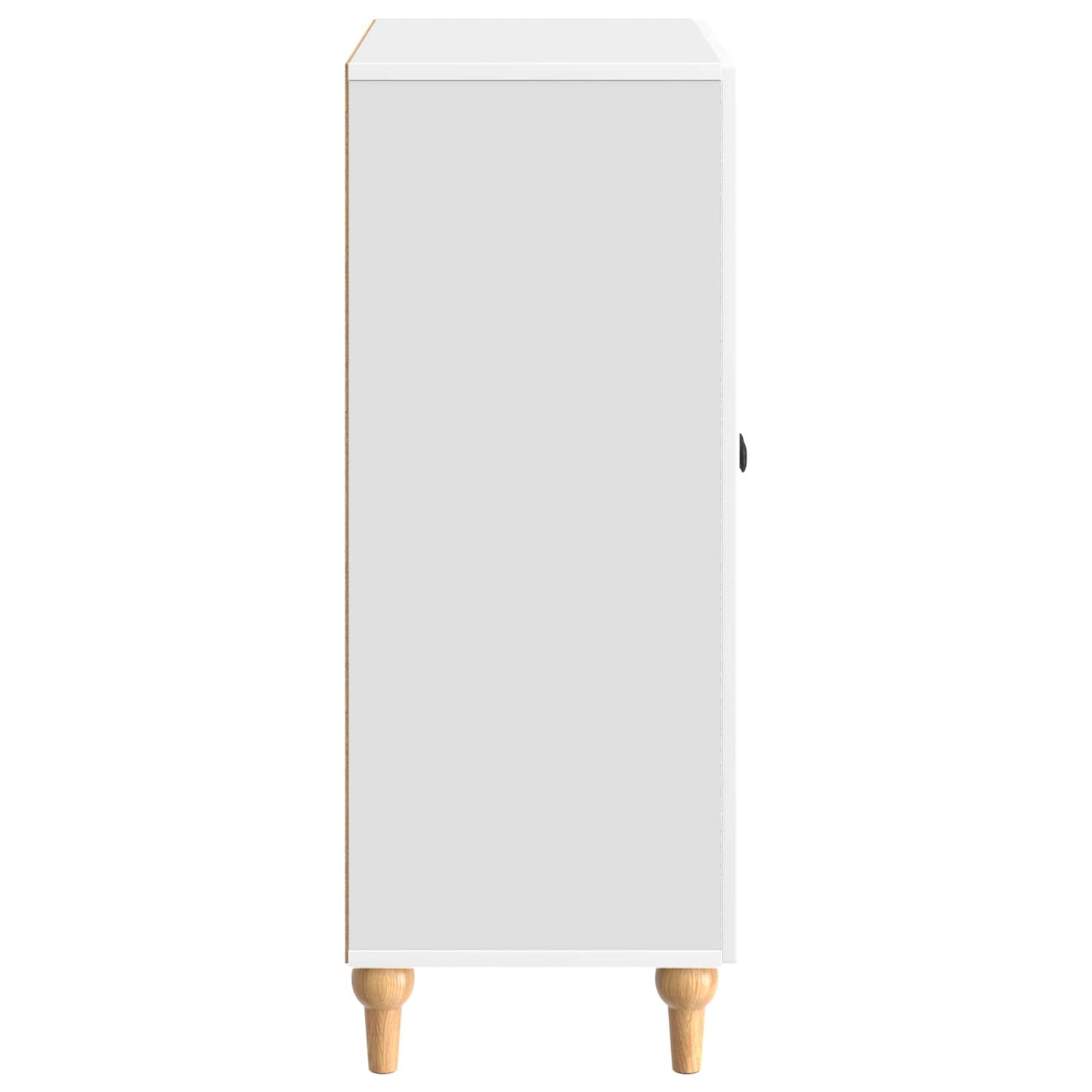 Serviesskap Høgglans hvit 66 x 34,5 x 90 cm Konstruert tre