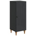 Serviesskap Svart 33 x 34,5 x 90 cm Konstruert tre