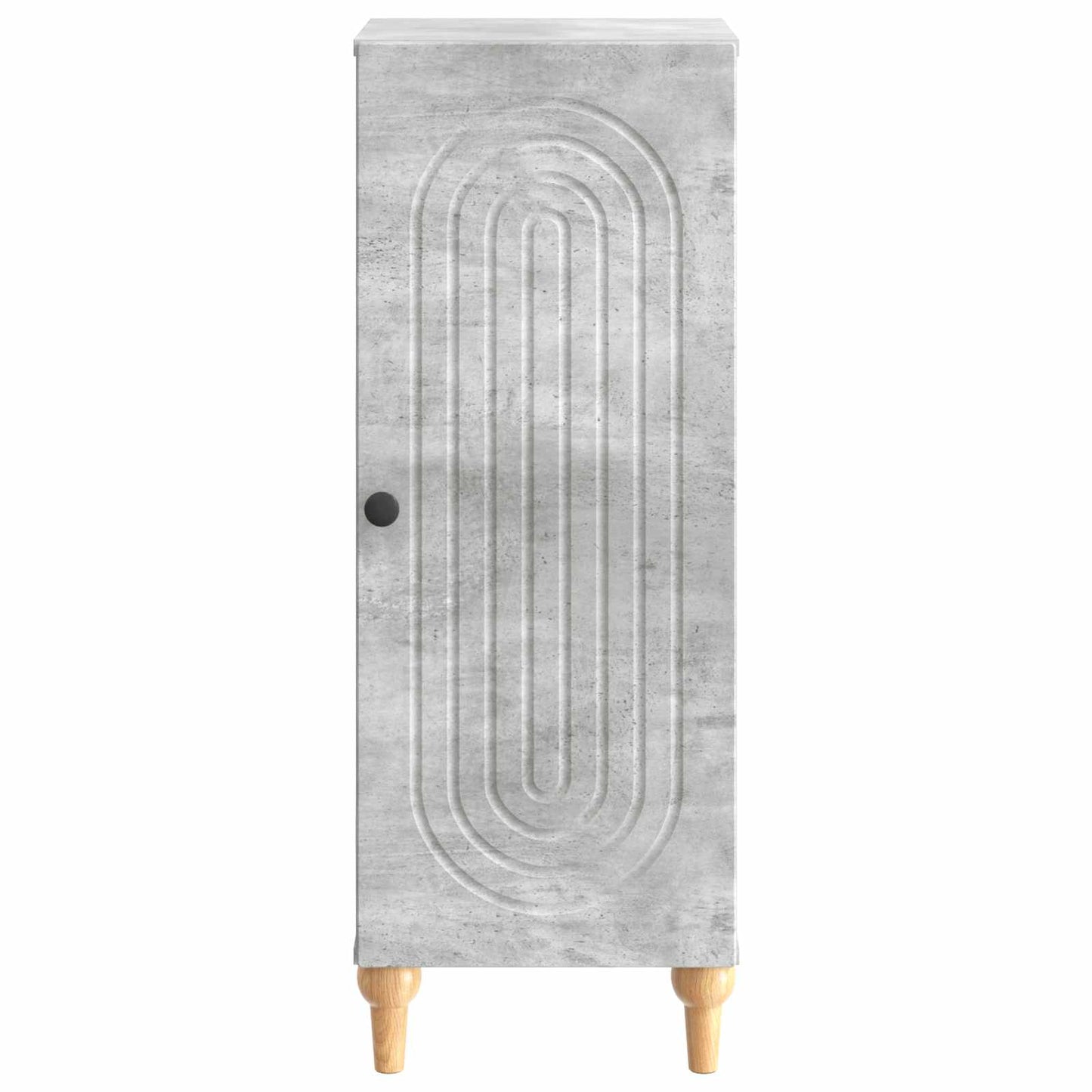 Serviesskap Betonggrå 33 x 34,5 x 90 cm Konstruert tre