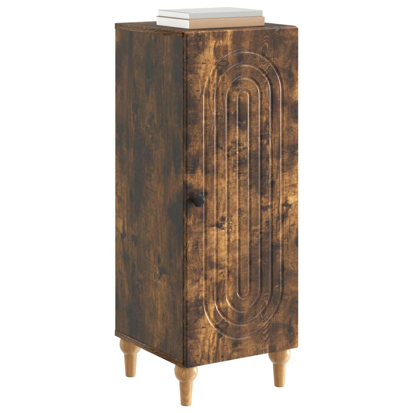Serviesskap Røkt Eik 33 x 34,5 x 90 cm Konstruert tre