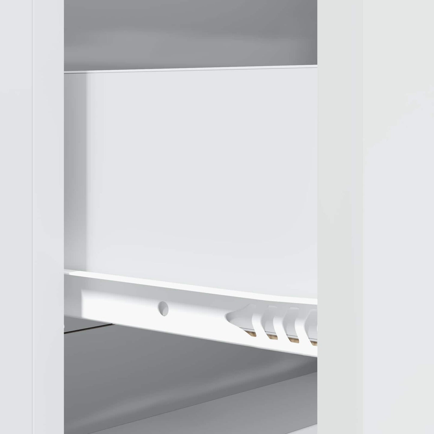 Skuffeskap Hvit 66 x 34,5 x 90 cm Konstruert tre