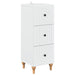 Skuffeskap Hvit 33 x 34,5 x 90 cm Konstruert tre