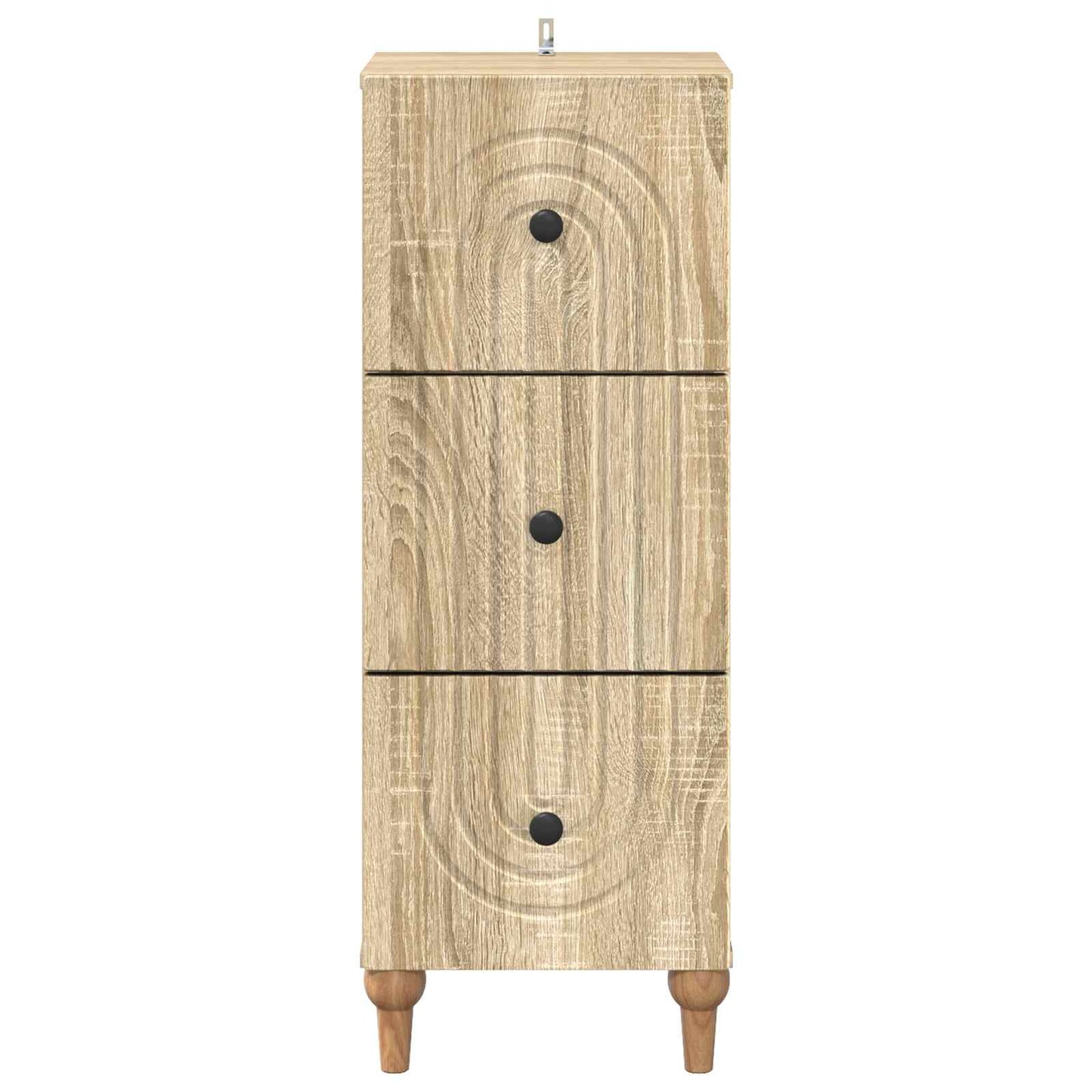 Skuffeskap Sonoma eik 33 x 34,5 x 90 cm Konstruert tre