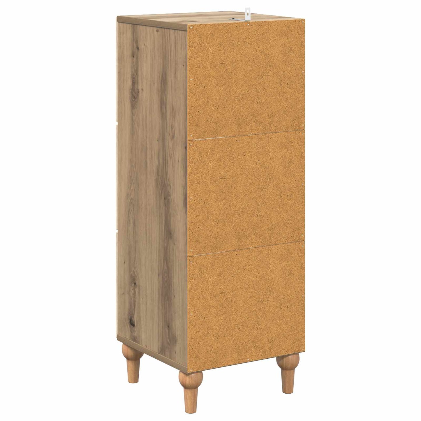 Skuffeskap Artisan eik 33 x 34,5 x 90 cm Konstruert tre