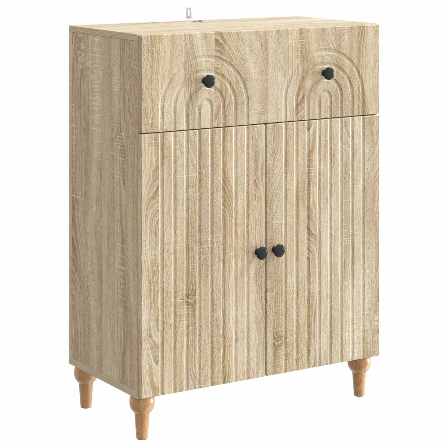 Serviesskap Sonoma eik 66 x 34,5 x 90 cm Konstruert tre