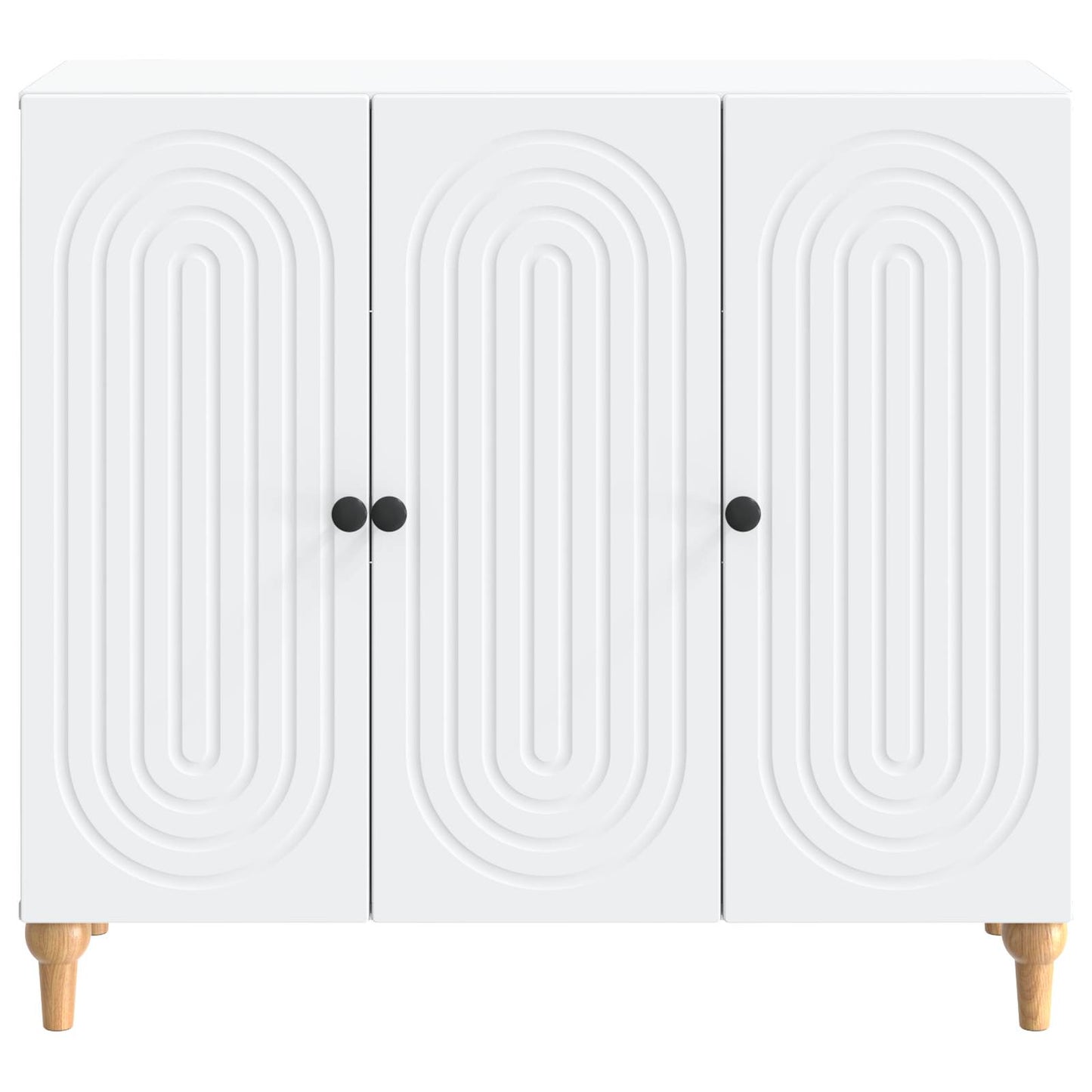 Serviesskap Hvit 89 x 34,5 x 80 cm Konstruert tre