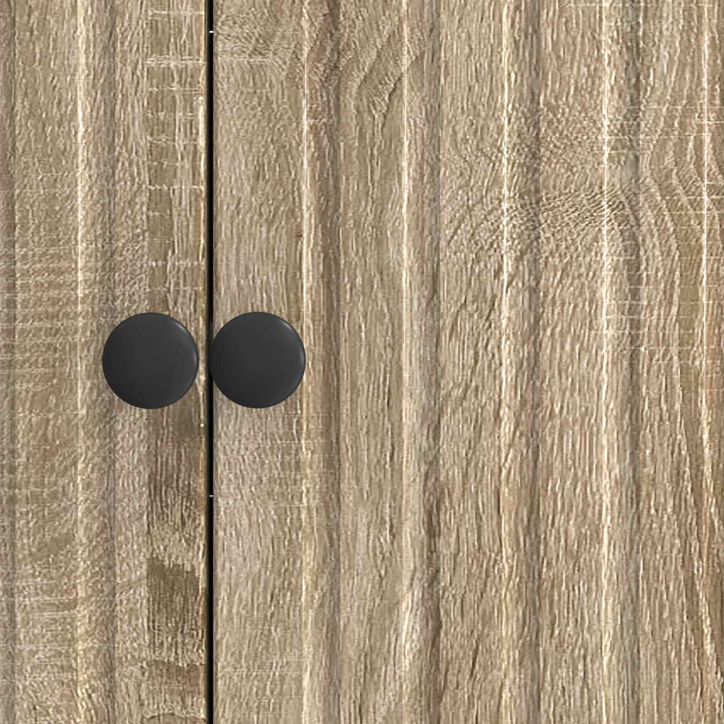 Serviesskap Sonoma eik 89 x 34,5 x 80 cm Konstruert tre