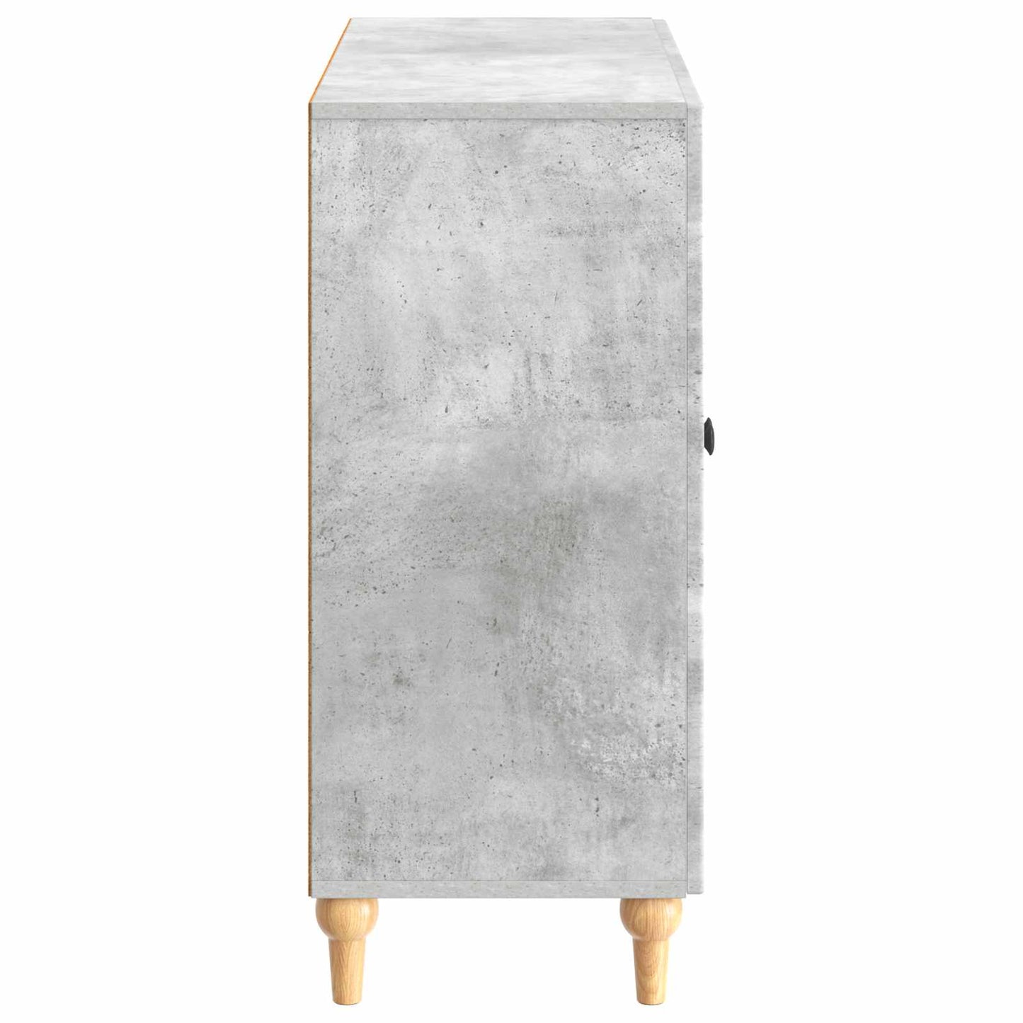 Serviesskap Betonggrå 89 x 34,5 x 80 cm Konstruert tre