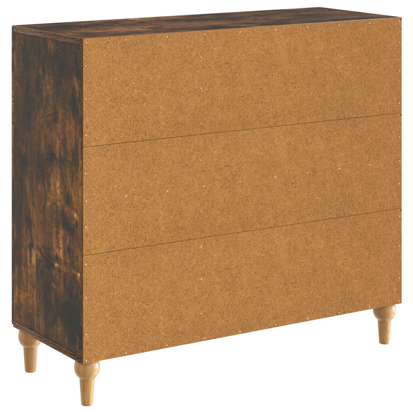Serviesskap Røkt Eik 89 x 34,5 x 80 cm Konstruert tre