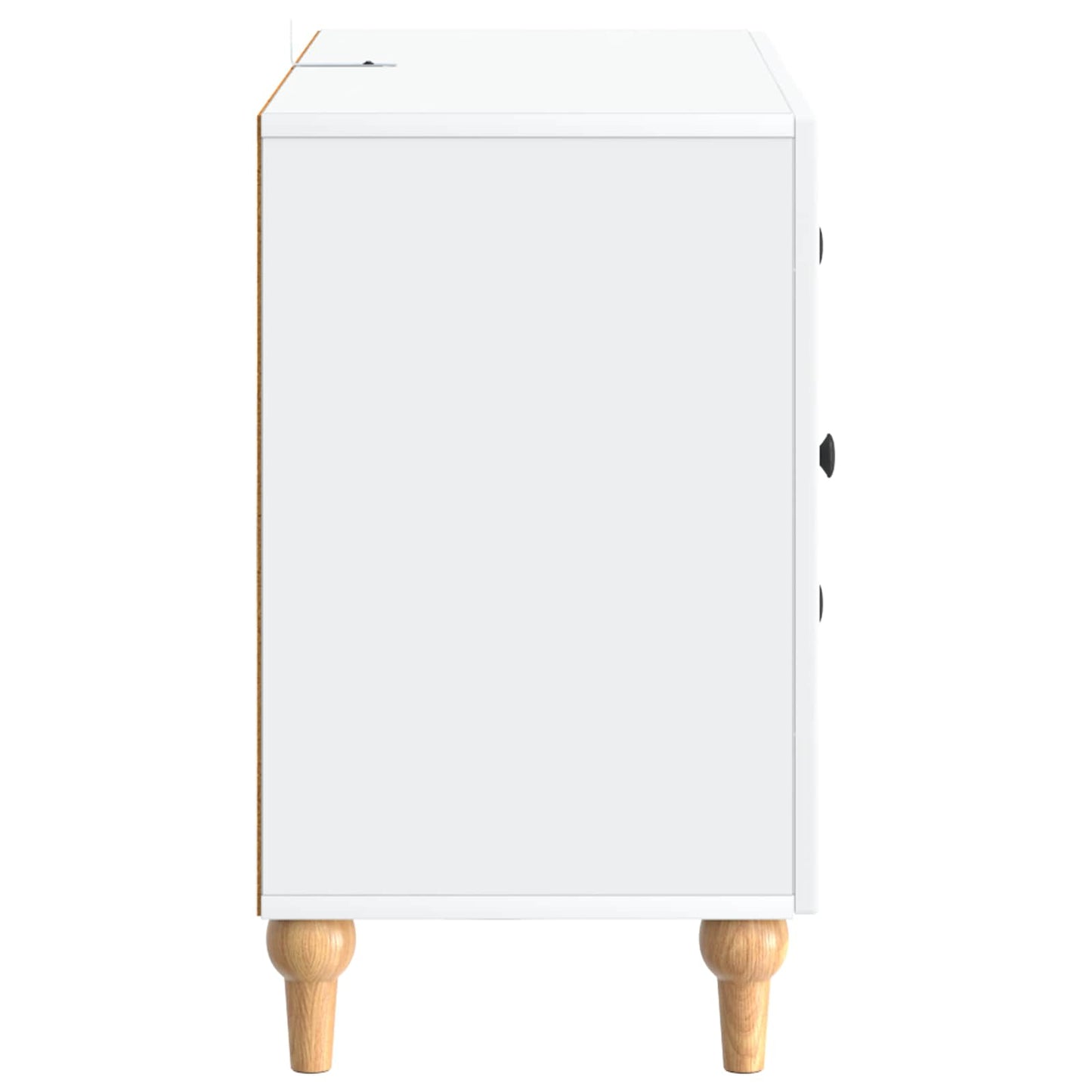 TV-skap med skuff Hvit 89 x 34,5 x 60 cm Konstruert tre