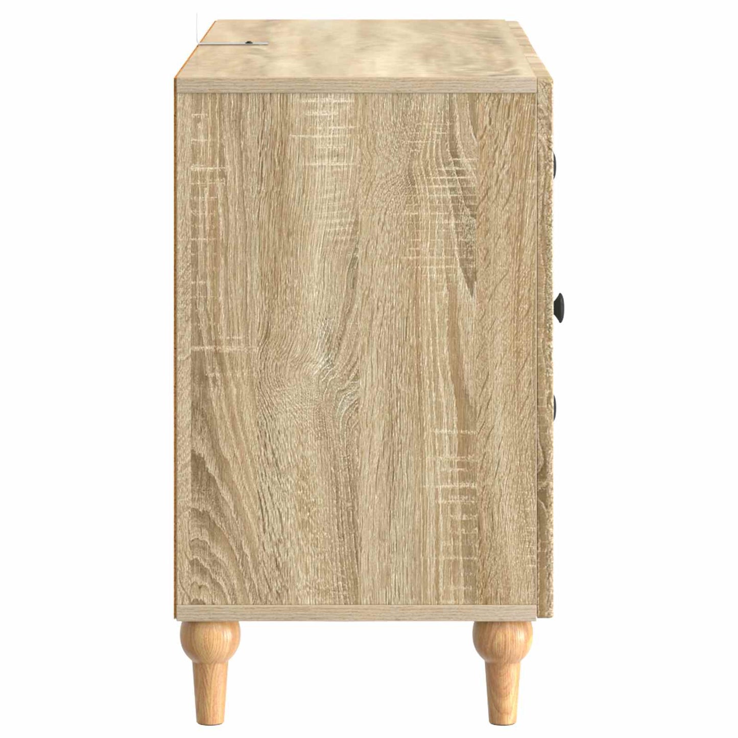 TV-skap med skuff Sonoma eik 89 x 34,5 x 60 cm Konstruert tre