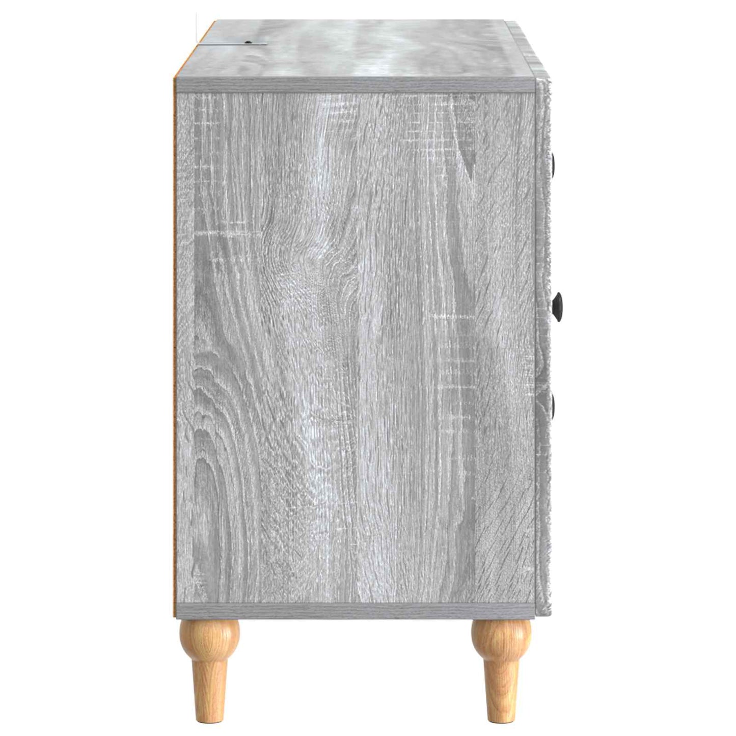 TV-skap med skuff Grå sonoma 89 x 34,5 x 60 cm Konstruert tre