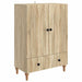 Serviesskap Sonoma eik 66 x 34,5 x 95 cm Konstruert tre