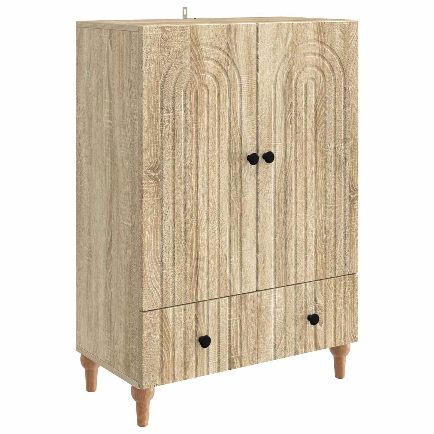 Serviesskap Sonoma eik 66 x 34,5 x 95 cm Konstruert tre