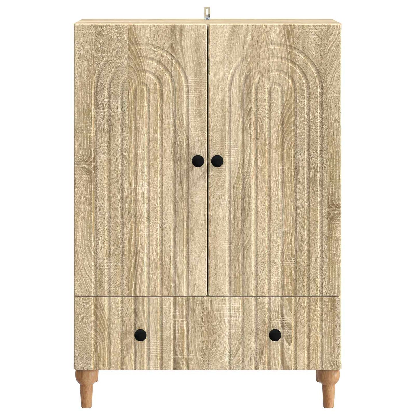 Serviesskap Sonoma eik 66 x 34,5 x 95 cm Konstruert tre