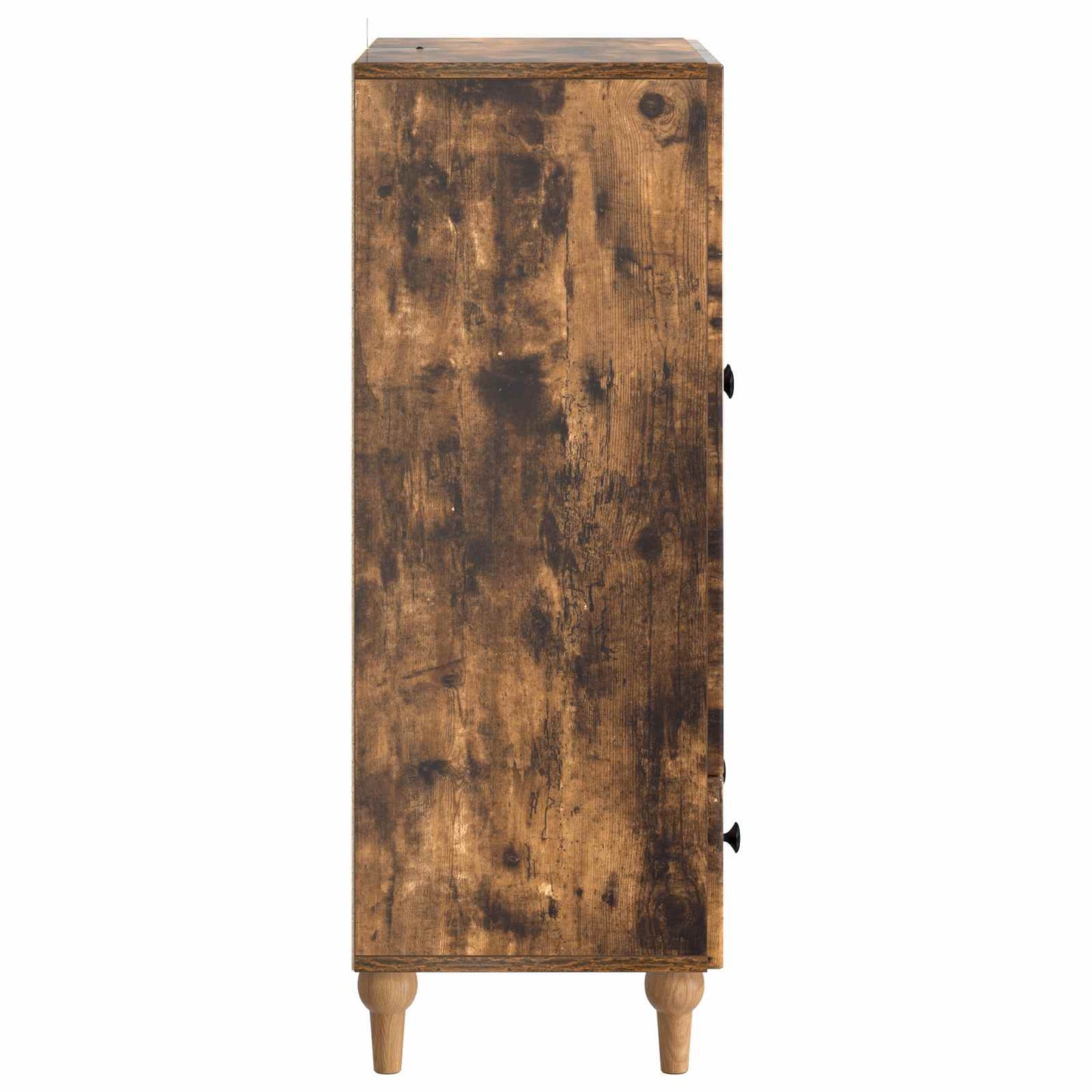 Serviesskap med skuff Røkt Eik 66 x 34,5 x 95 cm Konstruert tre