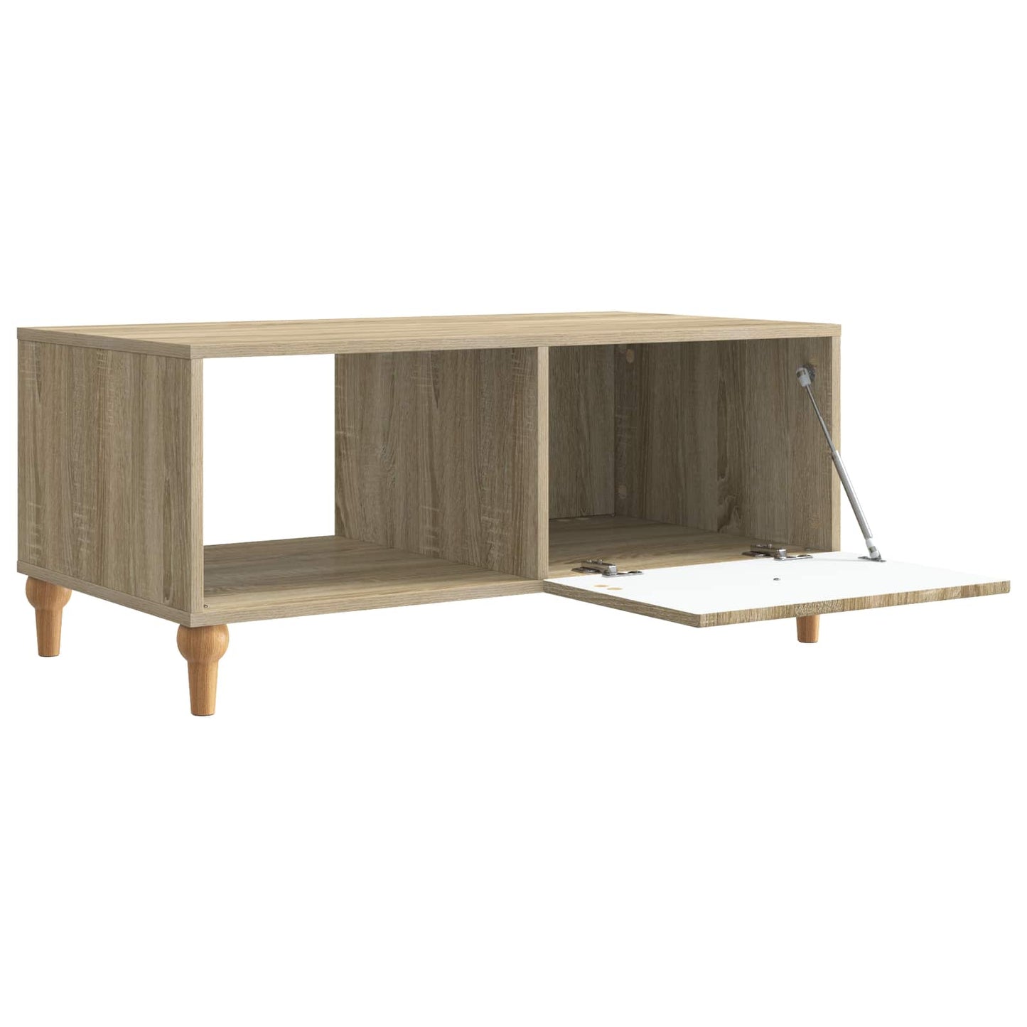 Kaffebord Sonoma eik 90 x 50 x 40 cm Konstruert tre