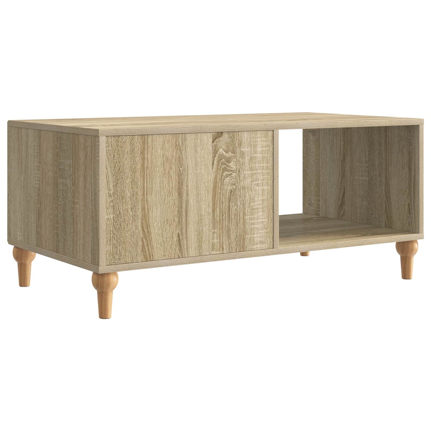 Kaffebord Sonoma eik 90 x 50 x 40 cm Konstruert tre