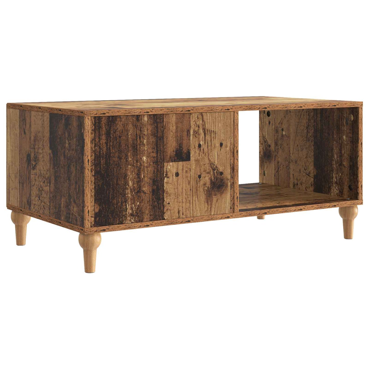 Kaffebord Gammelt tre 90 x 50 x 40 cm Konstruert tre
