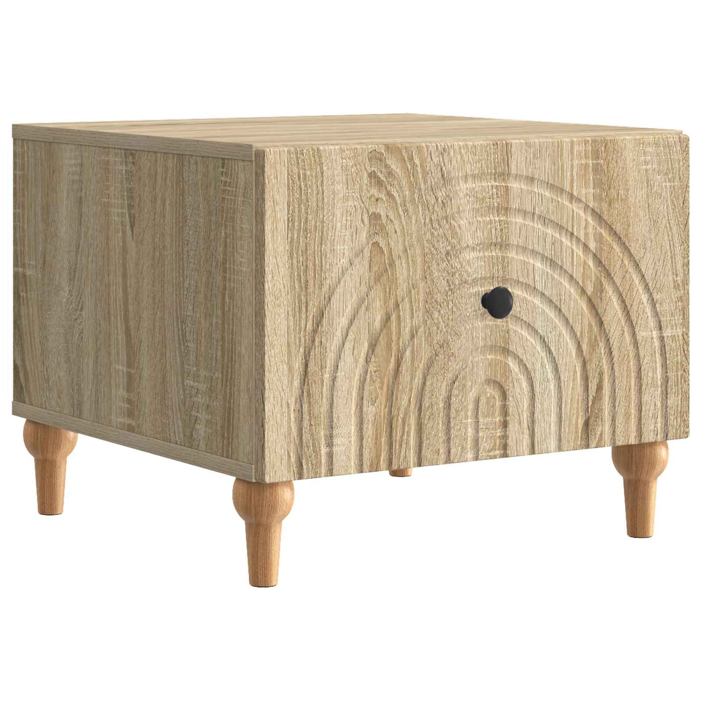 Kaffebord med skuff Sonoma eik 49 x 50 x 40 cm Konstruert tre