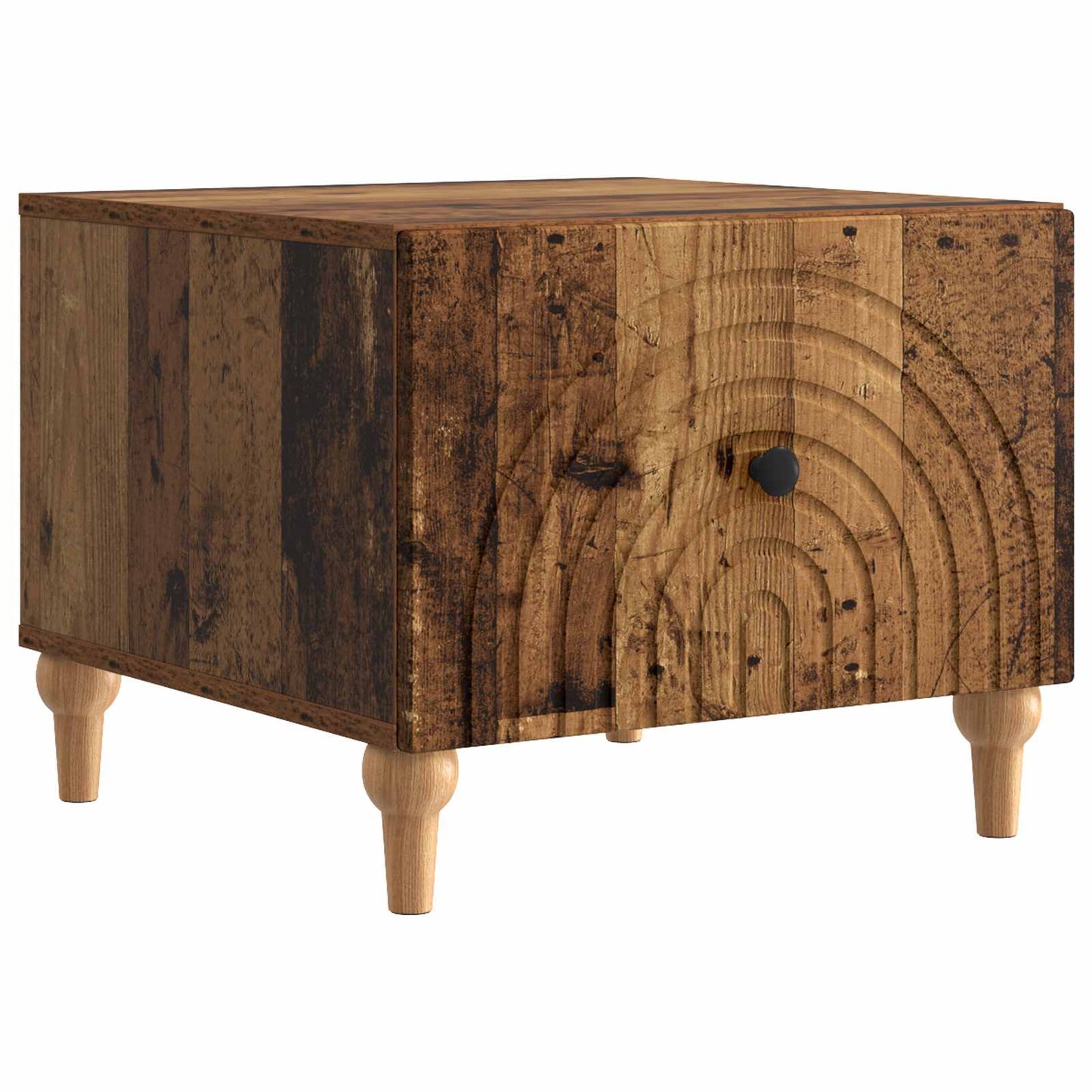 Kaffebord med skuff Gammelt tre 49 x 50 x 40 cm Konstruert tre