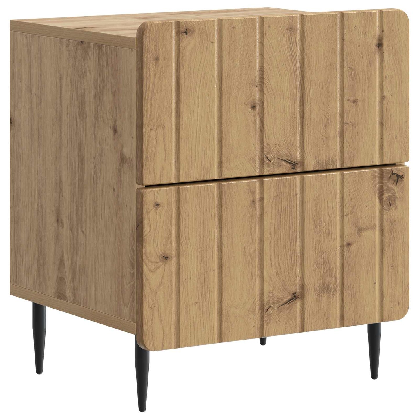 Nattbordskap Artisan eik 43 x 34,5 x 49,5 cm Konstruert tre