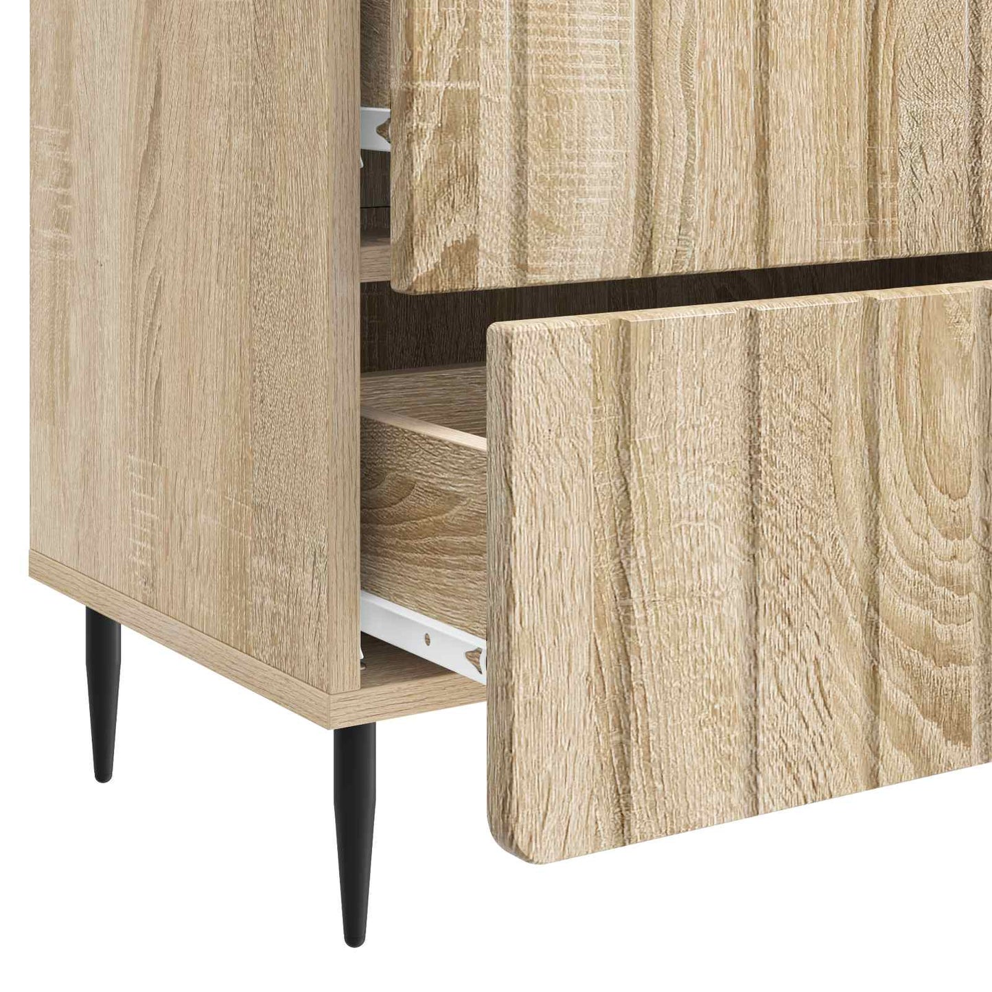 Nattbordskap Sonoma eik 62 x 34,5 x 49,5 cm Konstruert tre