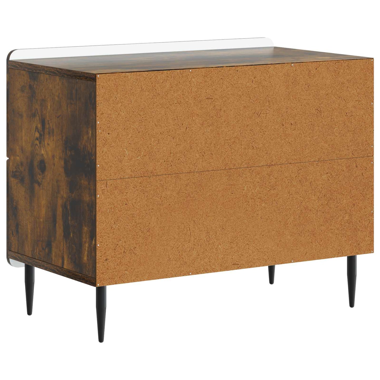 Nattbordskap Røkt Eik 62 x 34,5 x 49,5 cm Konstruert tre