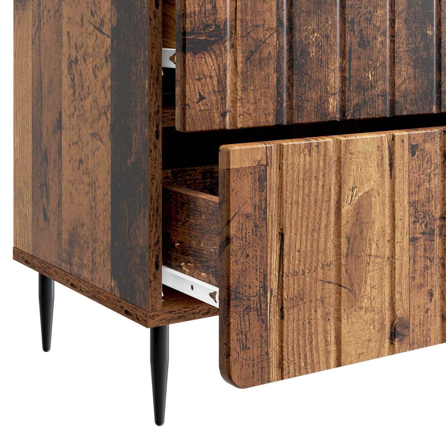 Nattbordskap Gammelt tre 62 x 34,5 x 49,5 cm Konstruert tre