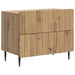 Nattbordskap Artisan eik 62 x 34,5 x 49,5 cm Konstruert tre