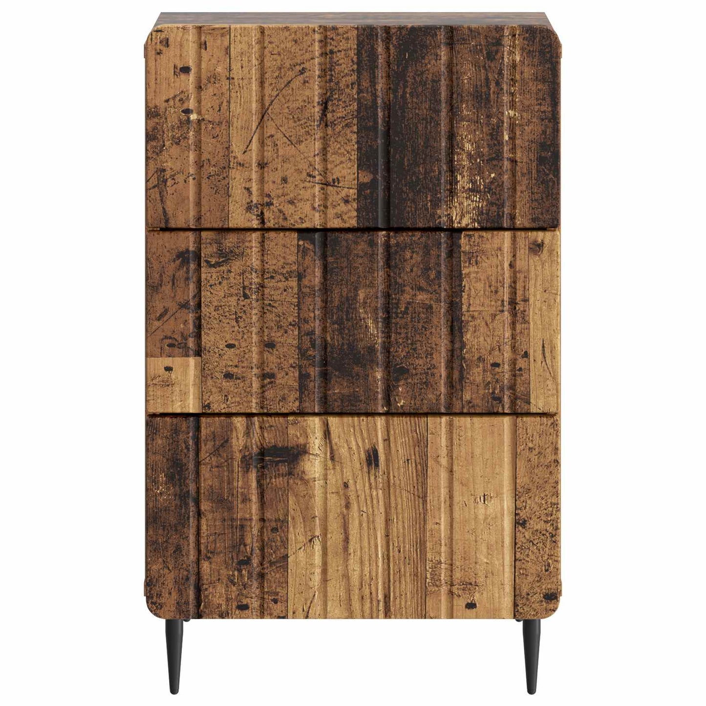 Nattbordskap Gammelt tre 43x 41 x 68 cm Konstruert tre
