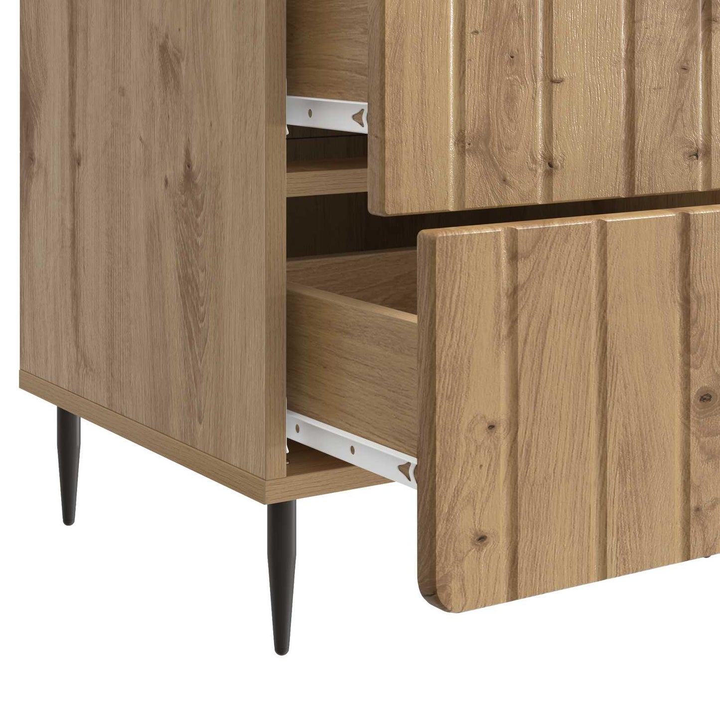 Nattbordskap Artisan eik 43x 41 x 68 cm Konstruert tre