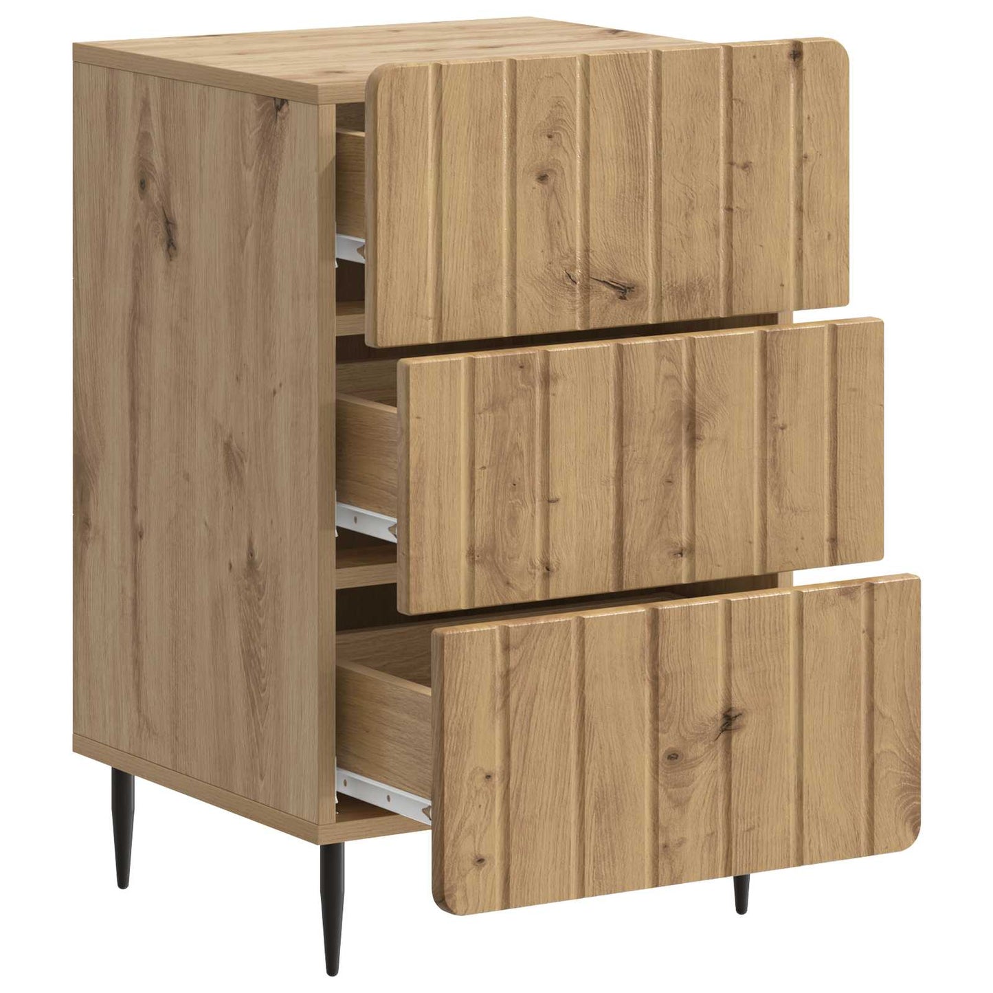Nattbordskap Artisan eik 43x 41 x 68 cm Konstruert tre
