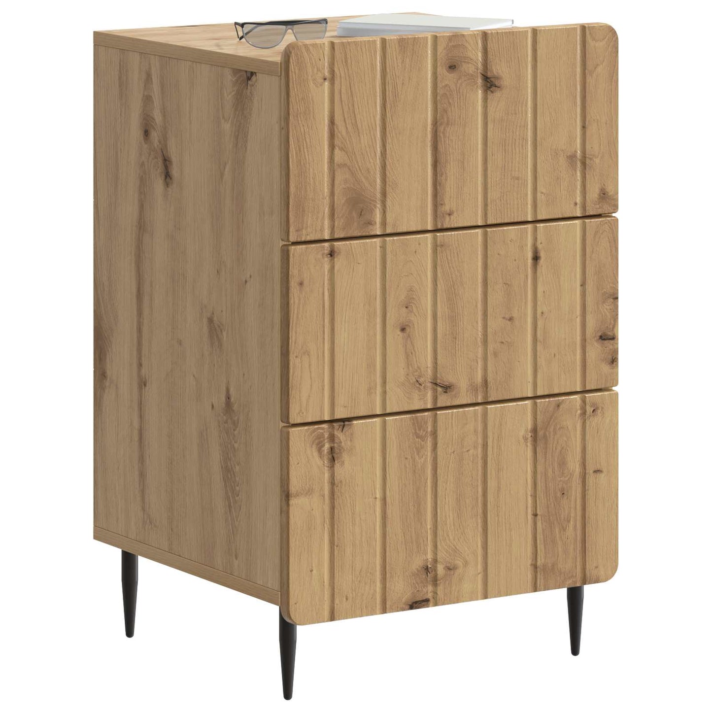 Nattbordskap Artisan eik 43x 41 x 68 cm Konstruert tre
