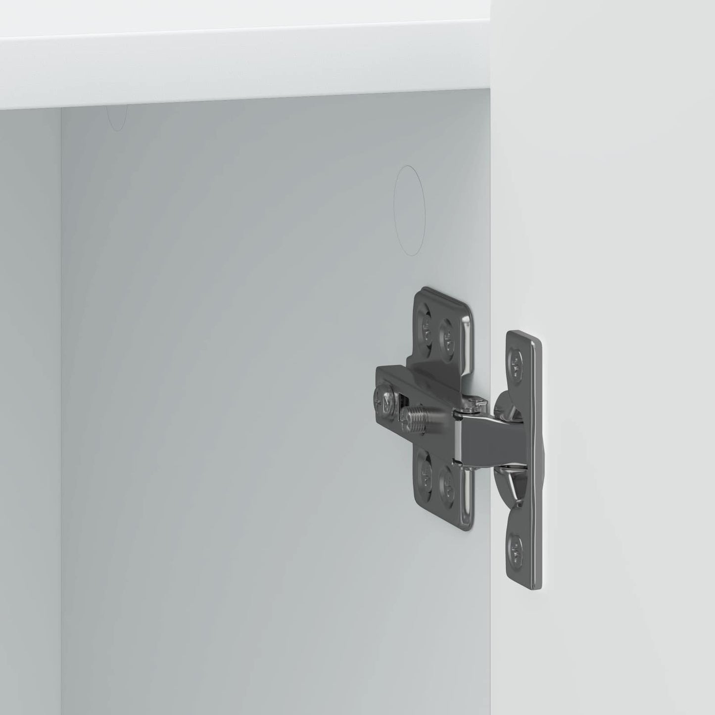 Nattbordskap 2 pcs Hvit 43 x 34,5 x 52 cm Konstruert tre