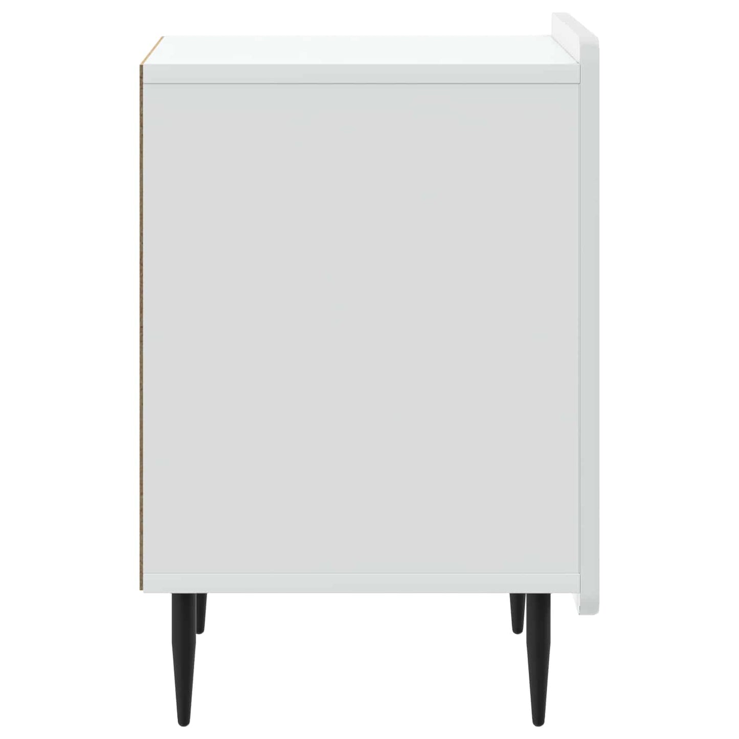 Nattbordskap 2 pcs Hvit 43 x 34,5 x 52 cm Konstruert tre