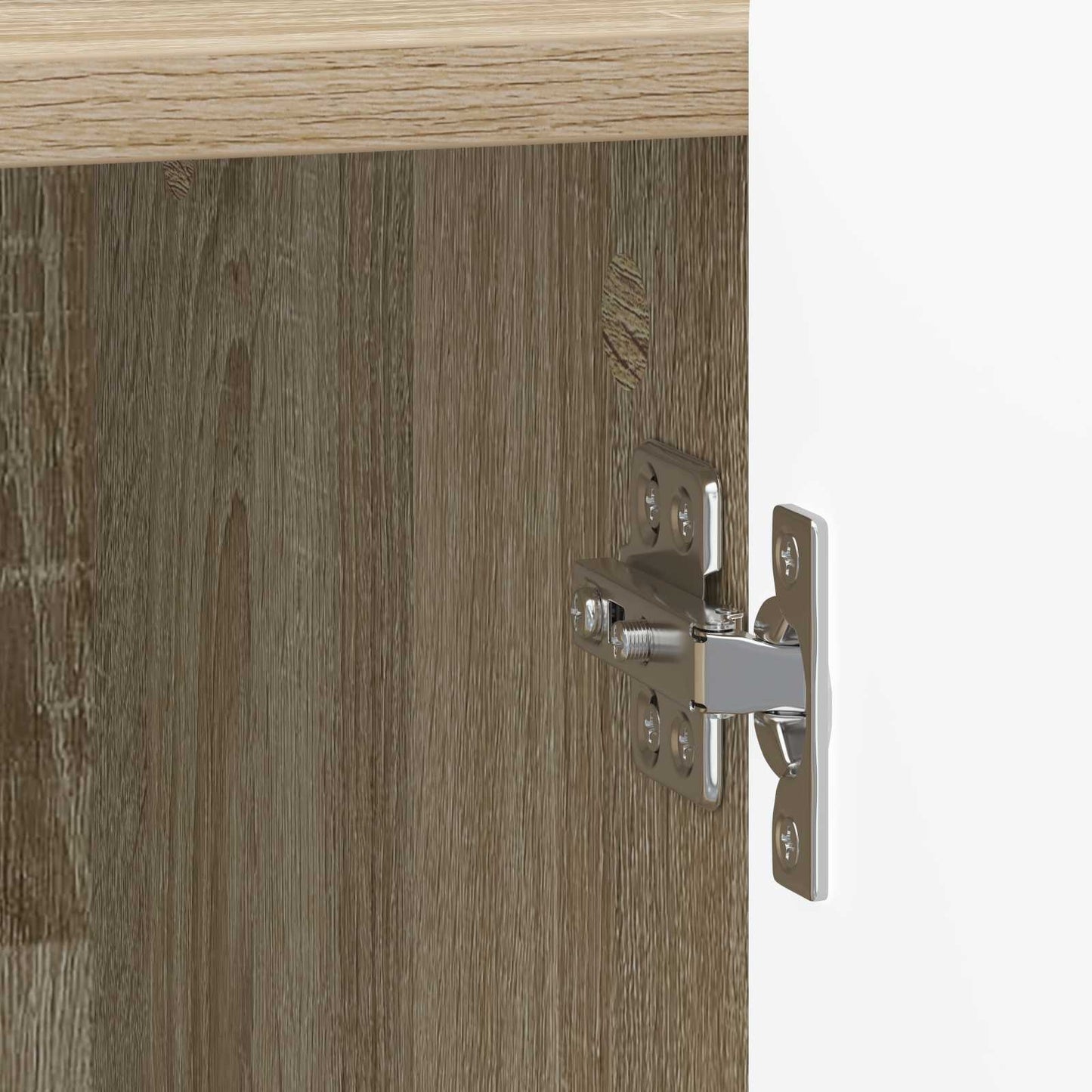 Nattbordskap 2 pcs Sonoma eik 43 x 34,5 x 52 cm Konstruert tre