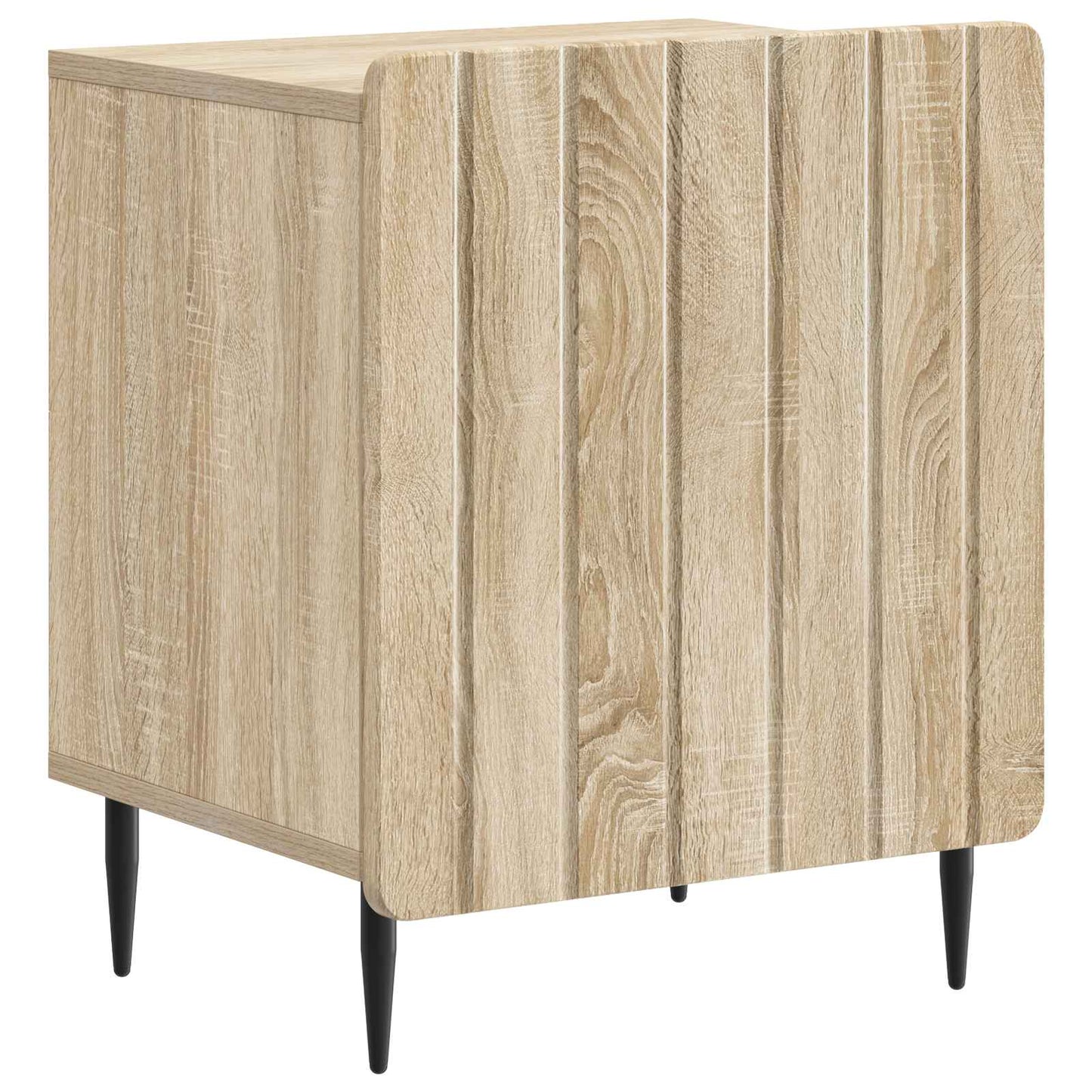 Nattbordskap 2 pcs Sonoma eik 43 x 34,5 x 52 cm Konstruert tre
