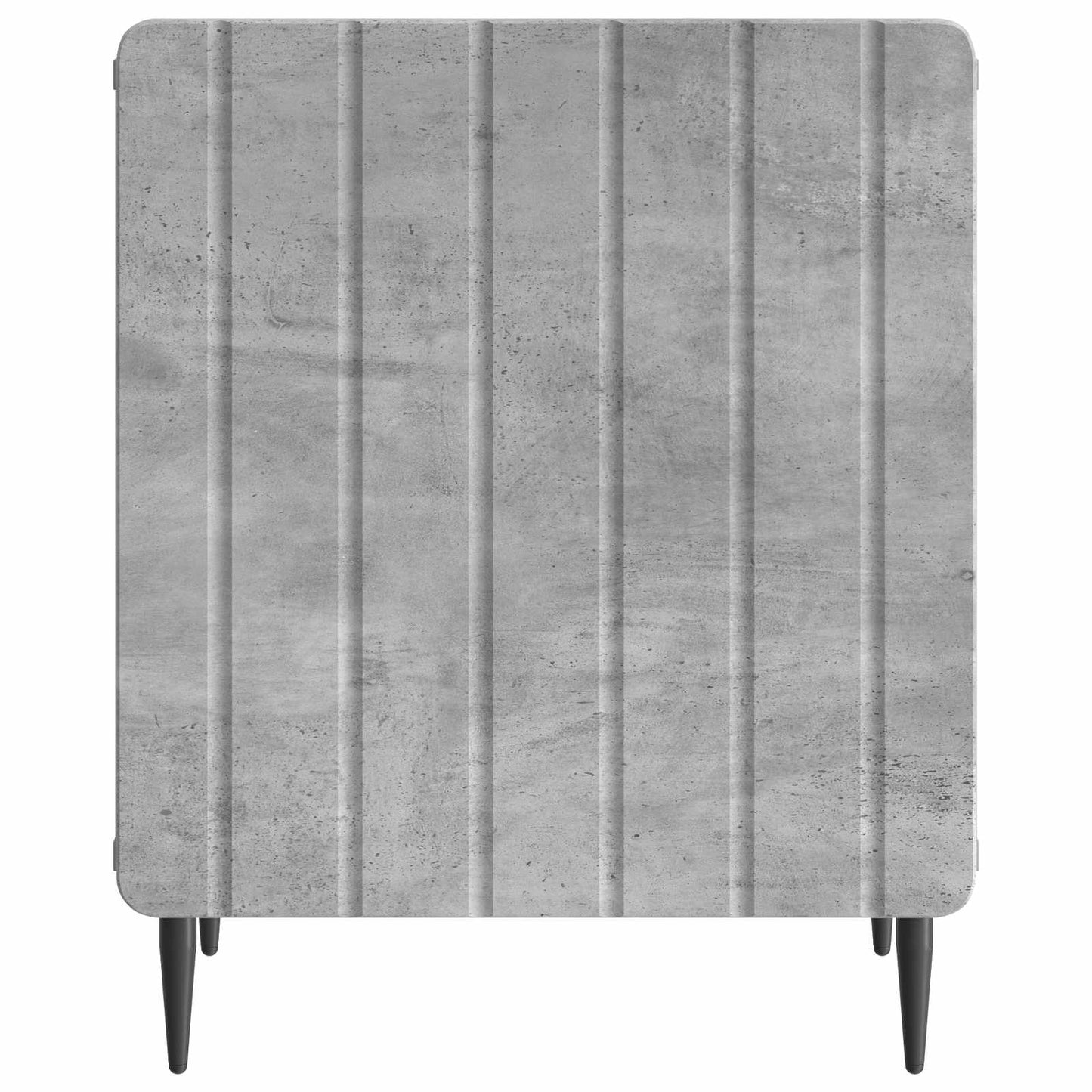 Nattbordskap 2 pcs Betonggrå 43 x 34,5 x 52 cm Konstruert tre
