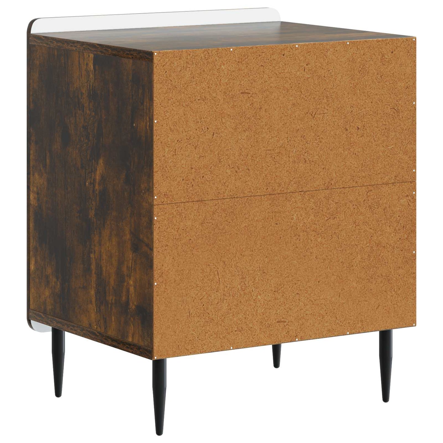 Nattbordskap Røkt Eik 43 x 34,5 x 52 cm Konstruert tre