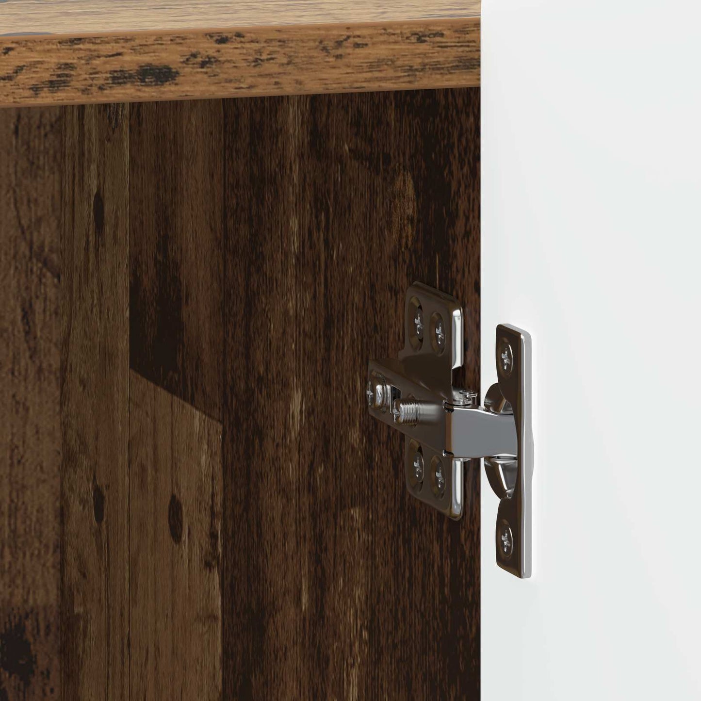 Nattbordskap Gammelt tre 43 x 34,5 x 52 cm Konstruert tre